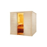 Cabina sauna uscata Wellfun 206x206cm 